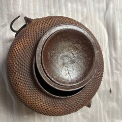 南部鉄器 三日月型 吊り花瓶 花器 猿の手 日本製 国産 伝統工芸 古道具の画像