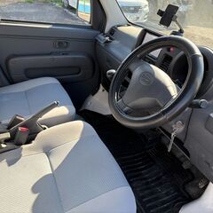 H24年式　ハイゼットバン　4WD　デラックス　車検令和8年3月　MT車　ナビの画像