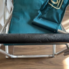 Coleman テーブル付きチェア ジャンク の画像