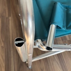 Coleman テーブル付きチェア ジャンク の画像