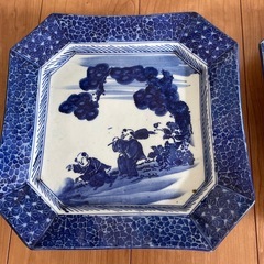 古い大皿　2枚セットの画像