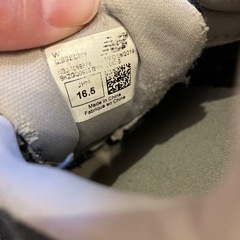 ニューバランス　ネイビー　スニーカー 16.5センチの画像