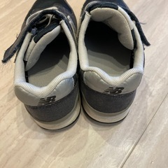 ニューバランス　ネイビー　スニーカー 20センチの画像