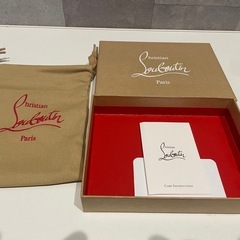Christian Louboutin 黒 コインケースの画像