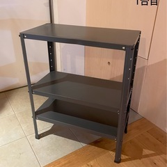 スチールラック 4台　ダークグレー