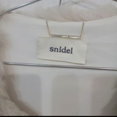 snidel ラビットファーコート　美品の画像