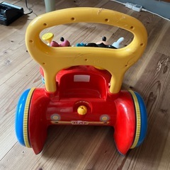 ミッキー手押し車の画像