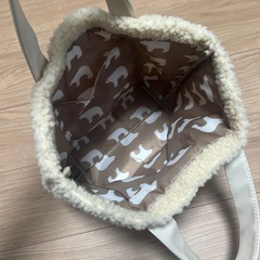 もこもこトートバッグの画像