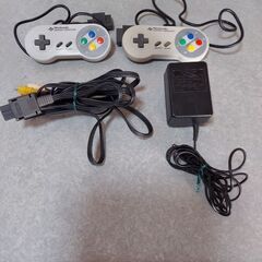 【商談中】スーパーファミコン本体　おまけソフト付　すぐ遊べます♪　出雲市引取限定の画像