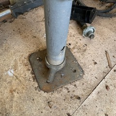 (値下げしました！)足場 単管 薪棚 物置の画像