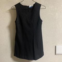 女の子120フォーマル黒ワンピース