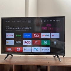 32型　フルハイビジョン　スマート液晶テレビ  TCL 32S5...