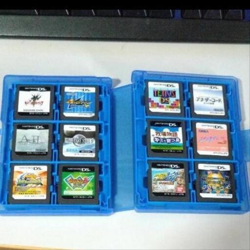 DS 3DSソフトセット売り 動作確認済】3DS・DSソフト24個HORI製カセットケース付 (Sing流