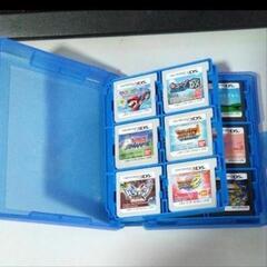 【動作確認済】3DS・DSソフト24個　HORI製カセットケース付