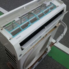 東芝　14～16畳　4.0K　エアコン　RAS-H401M-W　2021年　100V　マジック洗浄の画像