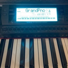 電子ピアノ　CASIO 椅子付きの画像