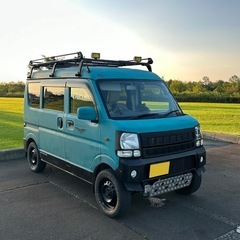 車検2年 DA17V 5MTターボ リフトアップ 車中泊仕様 ス...
