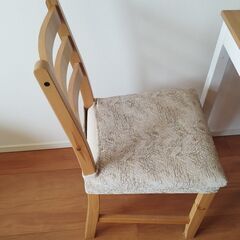 引取：IKEAダイニングテーブル＆椅子４脚セットの画像
