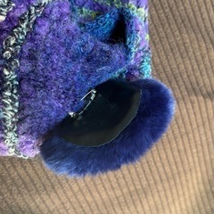 ニットマフラーの画像