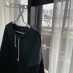 サッシ窓用室内干しハンガー