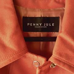 【決まりました】PENNY JULE レディース コート アウター 上着 きれい オレンジ Mの画像