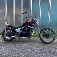 ビラーゴ250 ビンテージチョッパーの画像