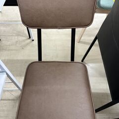 ジモティ来店特価!!　2人ダイニングセット　ブラウン　　J-11179の画像