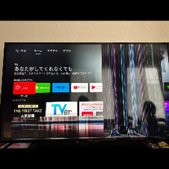 65インチTV→12月5日までの引き取り限定