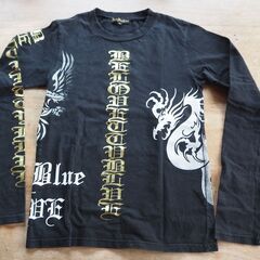 【近日中に処分予定】黒　長袖Tシャツ　Sサイズ
