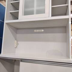 【愛品倶楽部柏店】テイ。アイ。アイ 2枚スライド扉キッチンボード KARARA2-100OP 調湿材であるモイスを採用 / フルオープン＆ソフトクローズ機能つきの画像