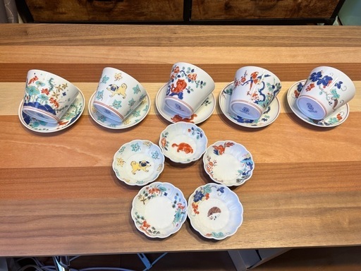 マルヒロ　色絵　フルセット　計16点