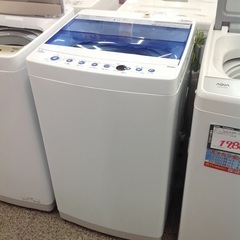 ジモティー見た！で5%OFF【7kg全自動洗濯機】Haier ﾊ...