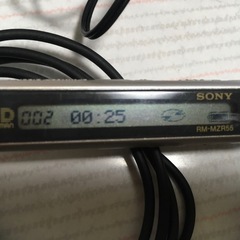 SONY MD walkman　MZ-R55 中古品の画像