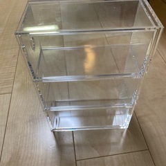 無印良品　アクリルケースの画像