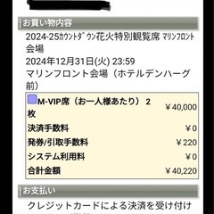 【ハウステンボス】カウントダウンチケットの画像