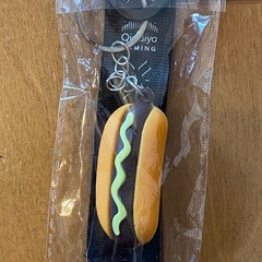 新品 未開封 Qiddiya Gaming ホットドッグ キーホルダーの画像