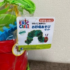 【新品】はらぺこあおむし　お砂場セットの画像