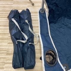 キャンプ用肘掛け付き椅子3脚の画像