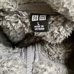 (11/30まで)ユニクロフリース　Lの画像