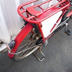電動アシスト自転車 パナソニック Panasonic ギュット ロイヤルレッド BE-ENM635R 前22/後26型 中古  電動自転車 苫小牧西店の画像