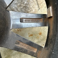 タイヤ　
ホワイトレター タイヤ　マッテレ　の画像