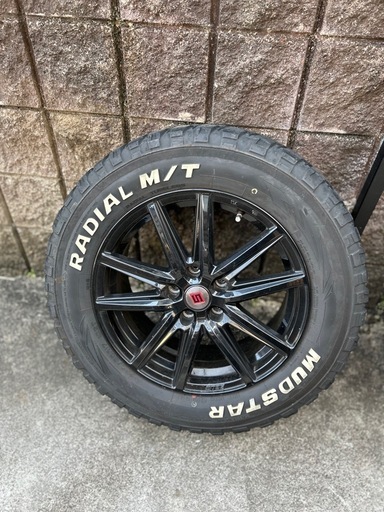 タイヤ　
ホワイトレター タイヤ　マッテレ