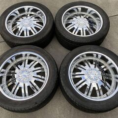 305/45R22　2013年製　ノーマルタイヤ＆マルチホイール...