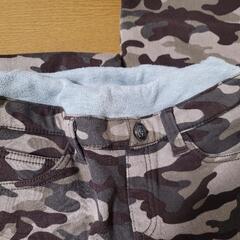 150サイズ迷彩柄　冬用長ズボンの画像