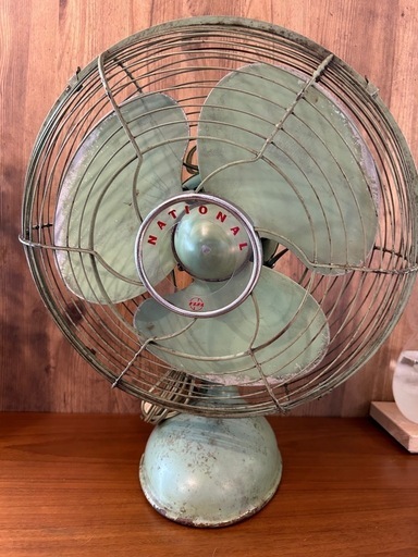 昭和レトロ　ナショナル　扇風機