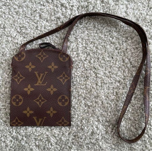 【美品】LOUIS VUITTON ポシェット セクレ モノグラム ルイヴィトン