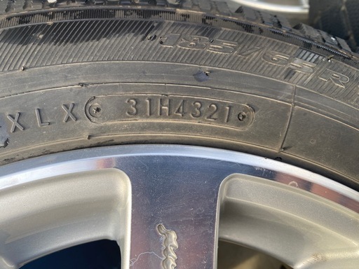 【値下】TOYO スタッドレス&ホイール 15インチ 6.5j+45 PCD100　185/65R15 2021年43周目生産