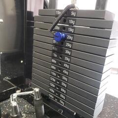 本格パーソナルジムセット【レボルワン】オールインワンスミスマシン&ダンベルセットの画像