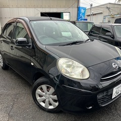 お買い得❗️車検付　日産　マーチ　アイドリングストップ　K13 ...