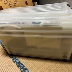 蓋付き衣装ケース3個まとめて